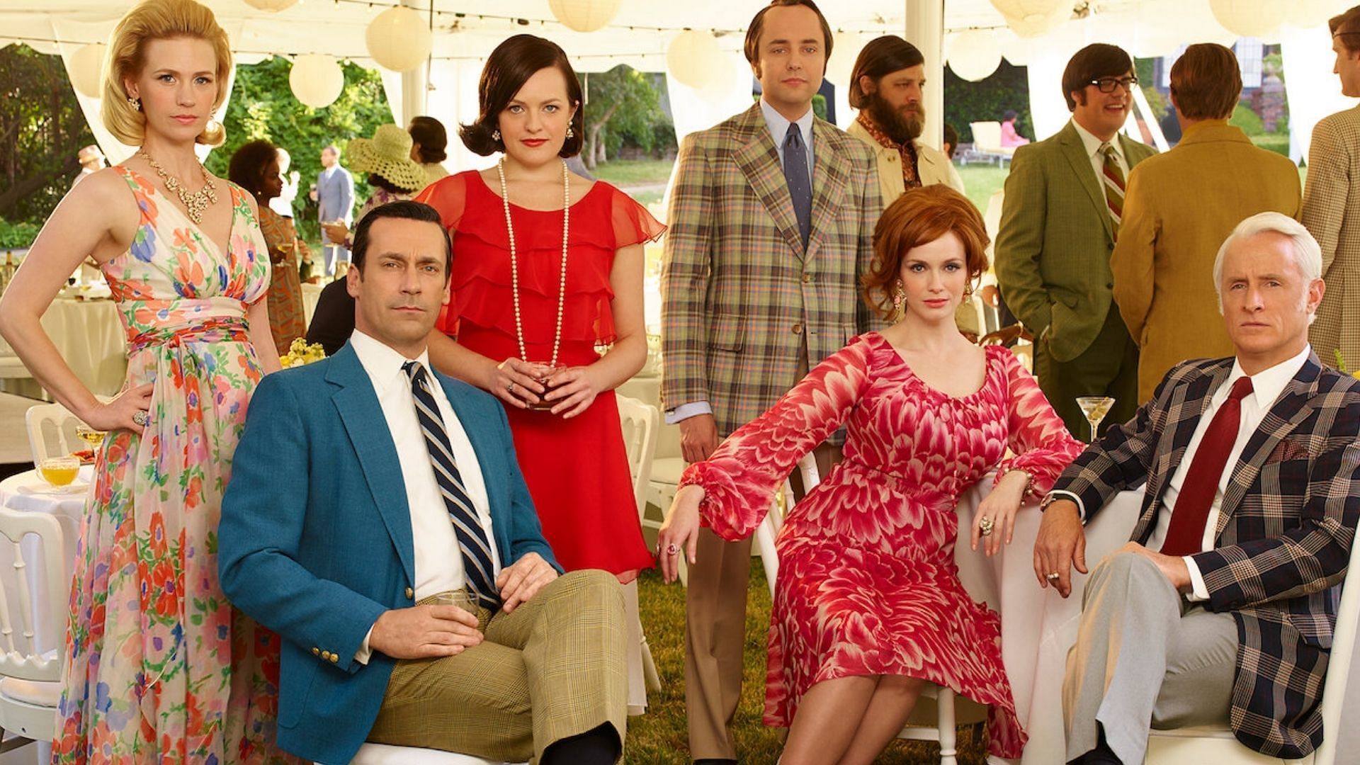 The cast of Mad Men (Image via Netflix)